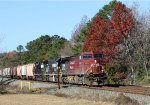 CP 9735 leads NS train 61U